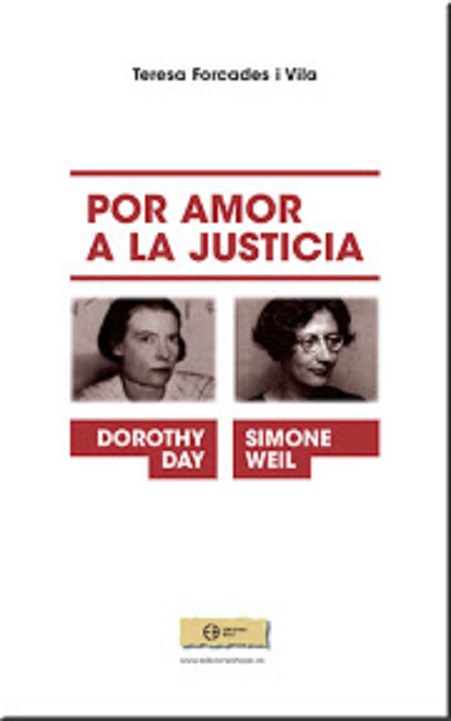 Portada del libro de Teresa Forcades, Por amor a la justicia