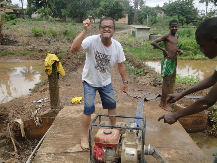 Xec Marquès, en Duékoué (Costa de Marfil), 2016