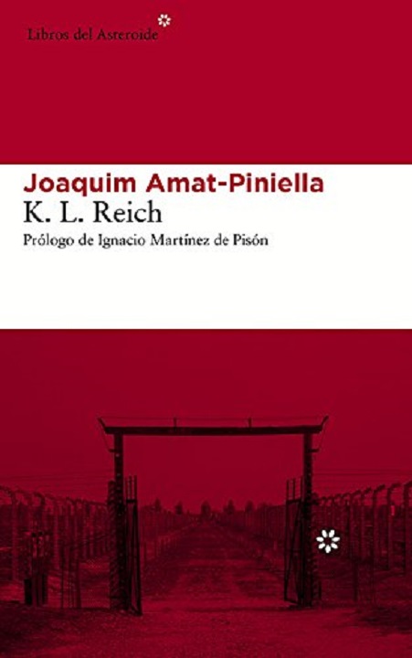 Portada de la novela de Joaquim Amat-Piniella, K. L. Reich