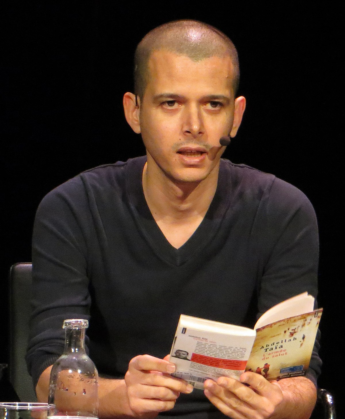 Abdelá Taia, autor de la novela «El Bastión de las Lágrimas»
