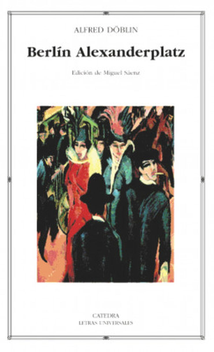 Portada de la edición española de «Berlín, Alexanderlatz»