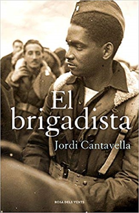 Portada de la novel·la de Jordi Cantavella, El brigadista (català)