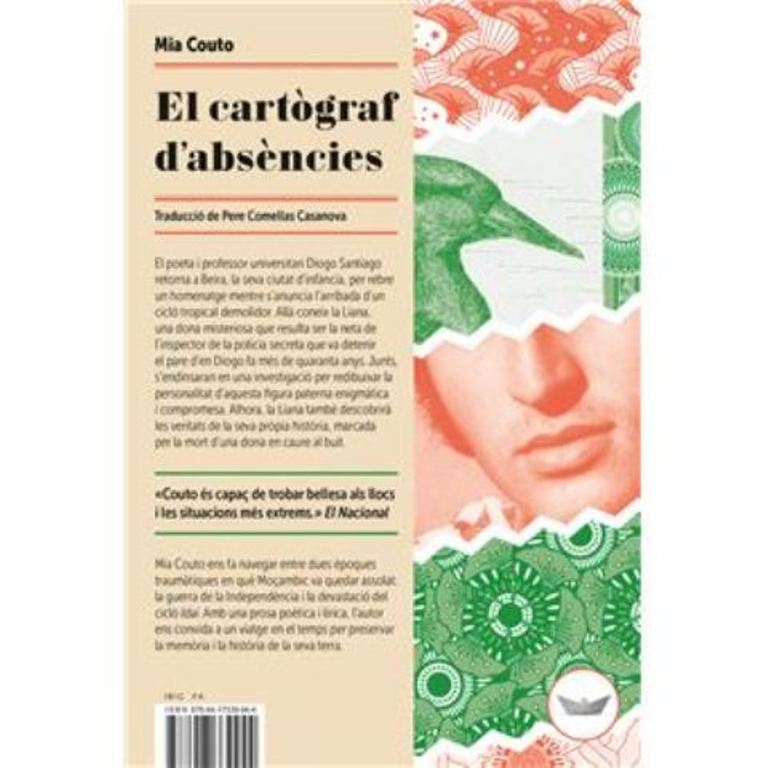 Portada de l'edició catalana de «El cartògraf d'absències» (Ed. del Periscopi, 2022)