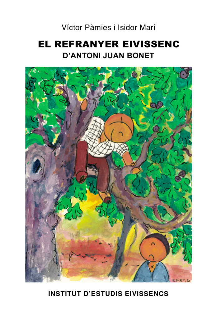 Portada del llibre «El refranyer eivissenc d'Antoni Juan Bonet, de Víctor Pàmies i Antoni Marí