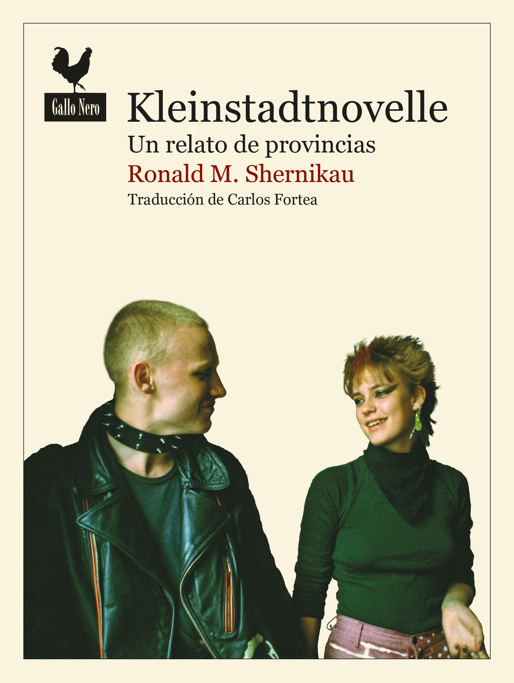 Portada de «Kleinstadtnovelle», de Ronald Maria Schernikau