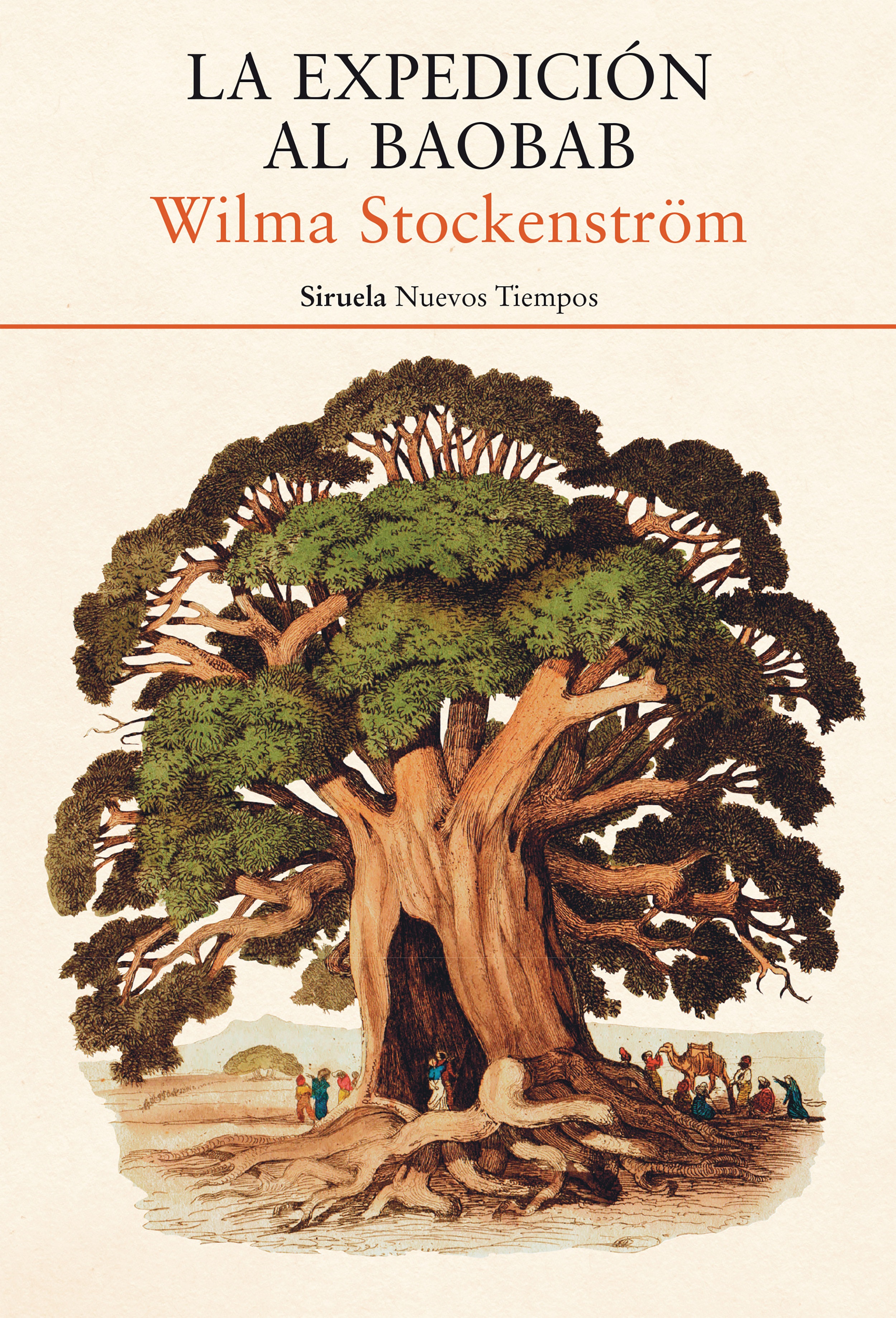 Portada de la novela «La expedición al baobab», de Wilma Stockenström