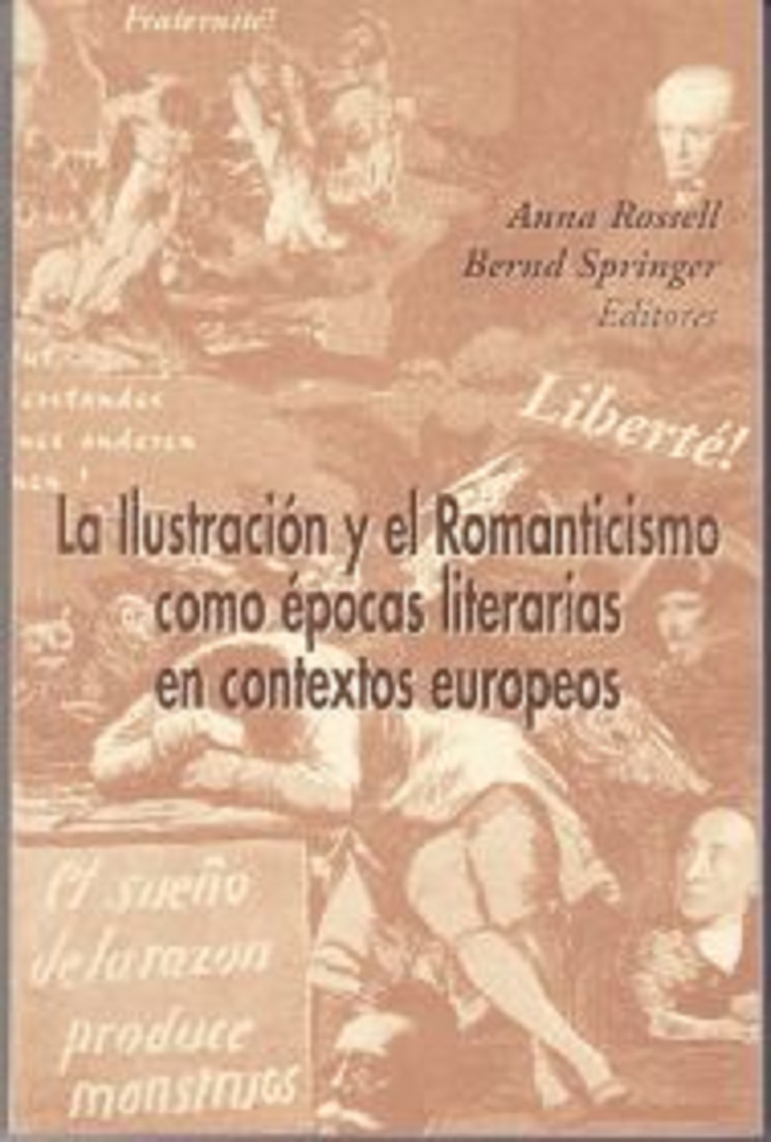 Portada del libro "La ilustración y el romanticismo en contextos europeos"
