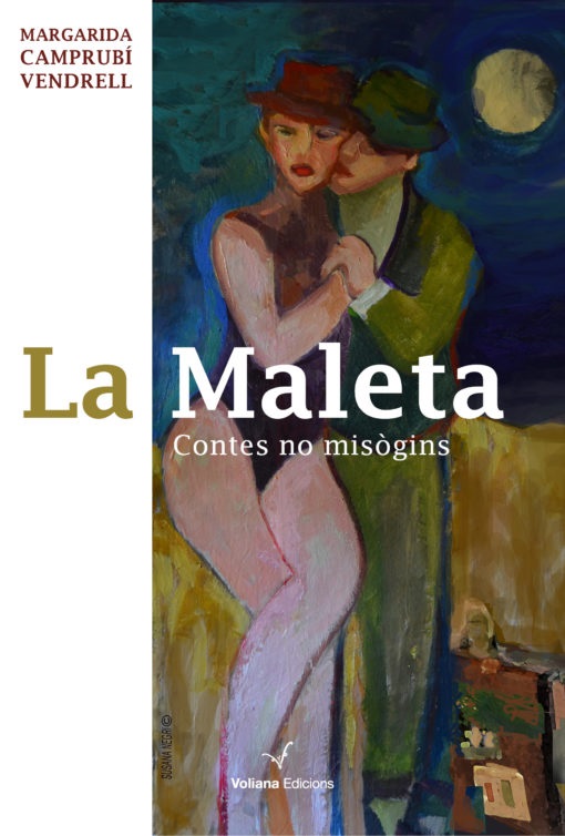 Portada del recull de contes "La maleta", de Margarida Camprubí