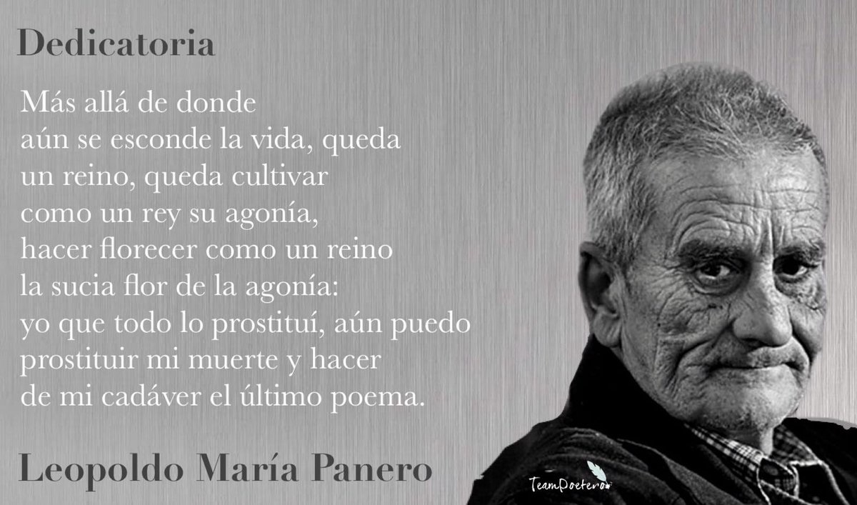 El poeta Leopoldo María Panero
