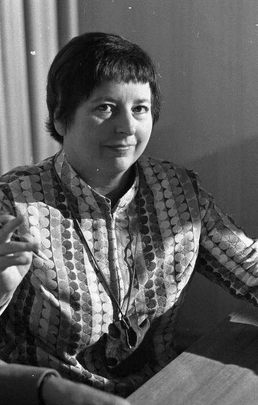 La poetessa Margarette Hannsmann