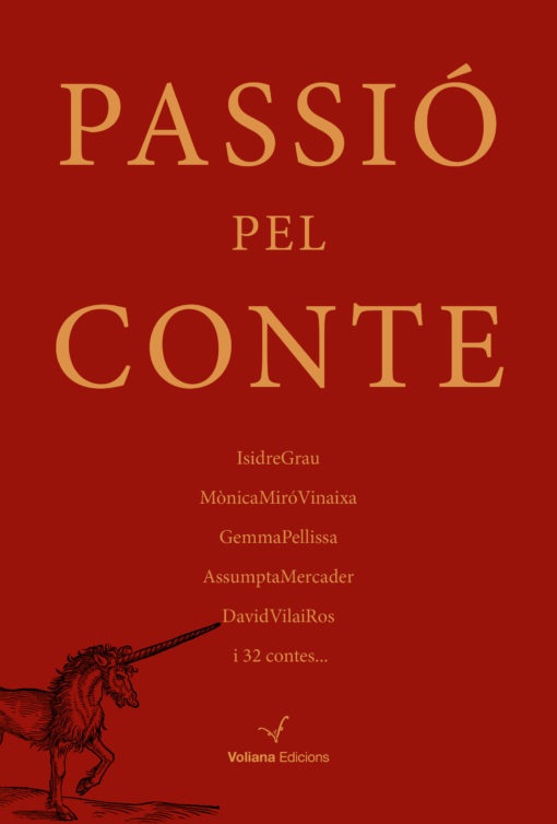 Portada del llibre «Passió pel conte» (Voliana Edicions, 2019)