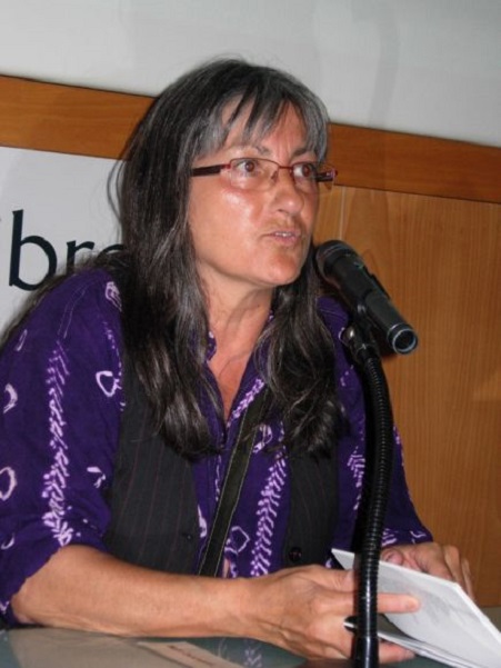 La escritora Anna Rossell / L'escriptora Anna Rossell