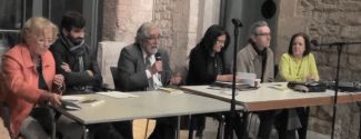 De izquierda a derecha: Rosa Toran, Víctor Sörenssen, Vicenç Villatoro, Anna Rossell, Alfonso Levy y Amàlia Sanchís