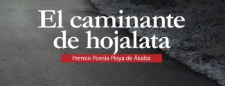 Portada del poemario "El caminante de hojalata", de Josep Piella